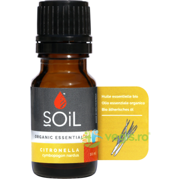 Ulei Esential de Citronella Ecologic/Bio 10ml