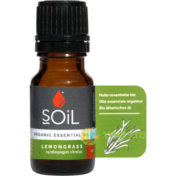 Ulei Esential de Lemongrass Ecologic/Bio 10ml