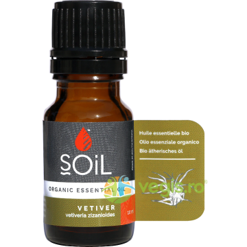 Ulei Esential de Vetiver Ecologic/Bio10ml