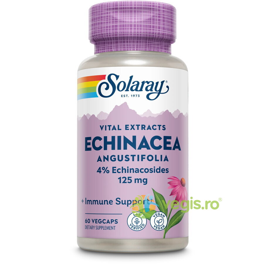 Echinacea Angustifolia 125mg 60cps vegetale Secom,