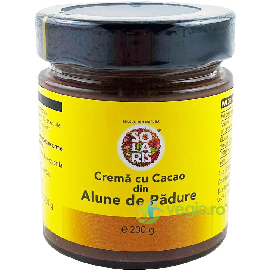 Crema cu Cacao din Alune de Padure 200g