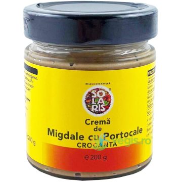 Crema de Migdale cu Portocale Crocanta 200g