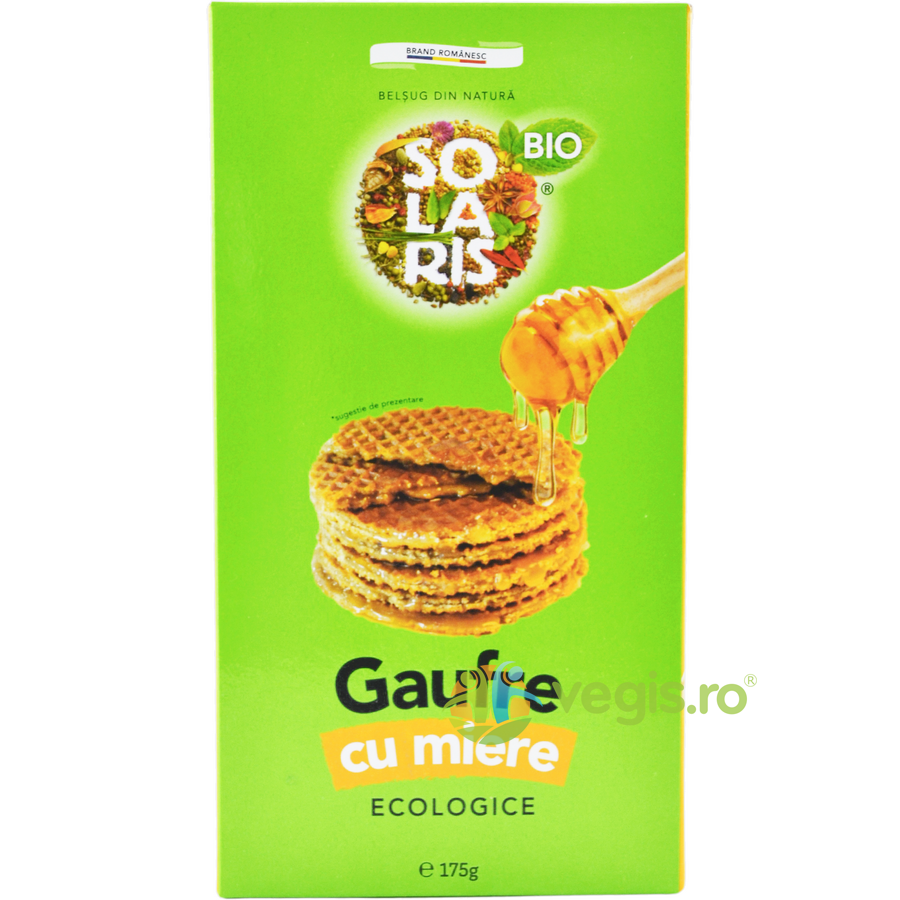 Gaufre cu Miere Ecologice/Bio 175g