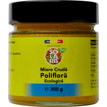 Miere Cruda Poliflora Ecologica/Bio 300g