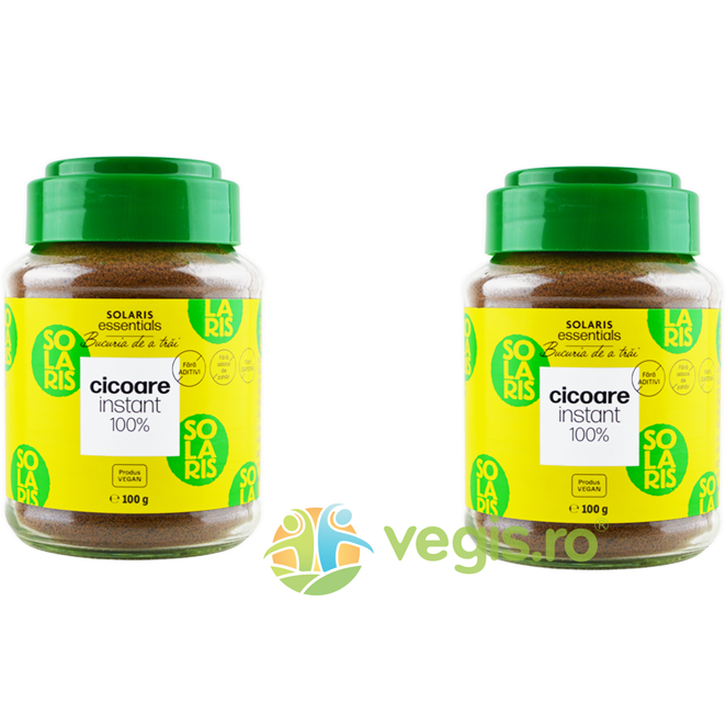 Pachet Cicoare 100% Instant Borcan 100g+100g