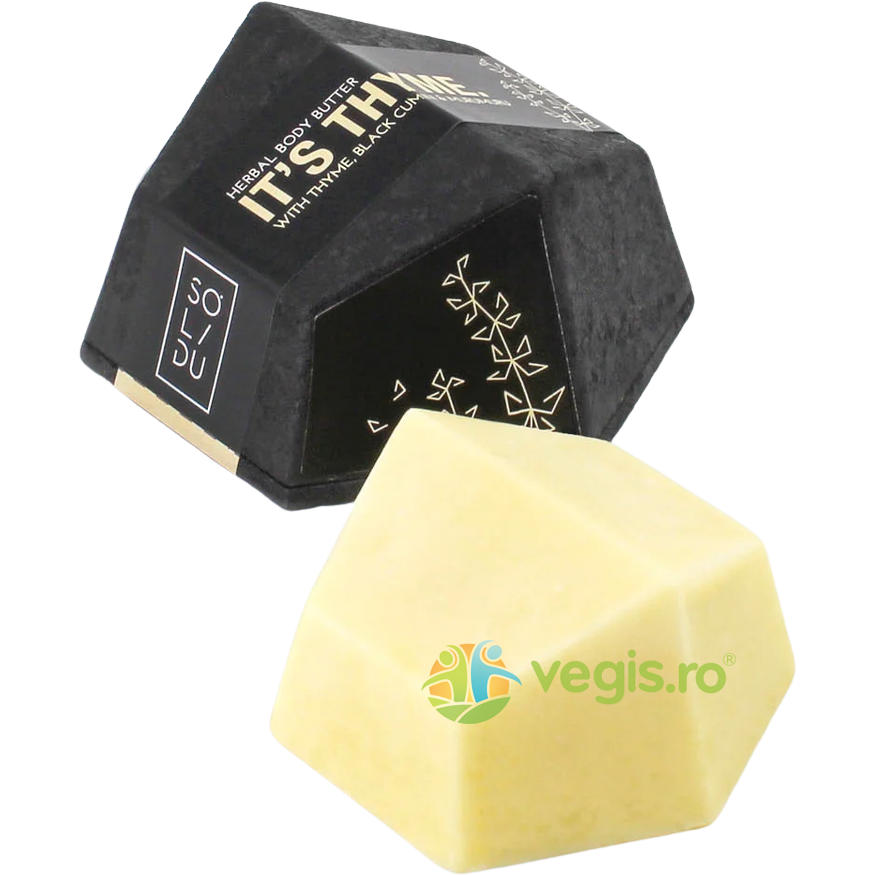 Unt de Corp Solid cu Cimbru, Murumuru si Chimen Negru 50g