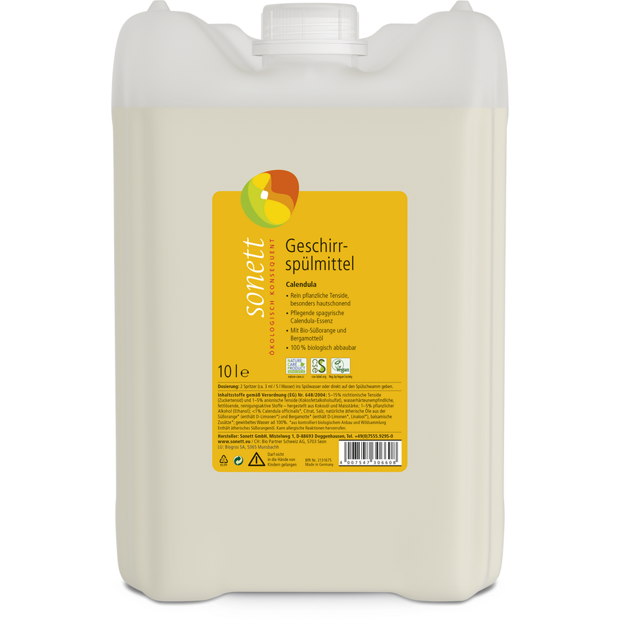 Detergent Lichid pentru Vase cu Galbenele 10L