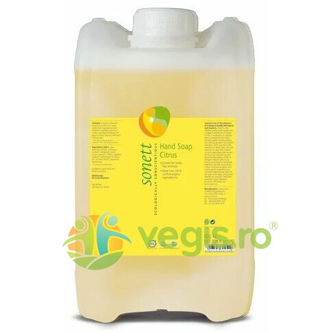Sapun Lichid si Gel de Dus cu Lamaie Bio 10L