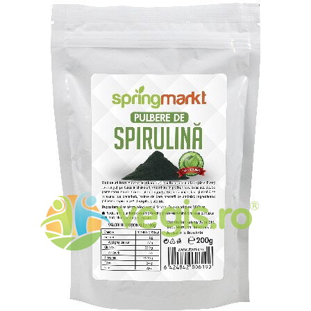 Pulbere de Spirulina 200g