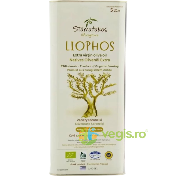 Ulei de Masline Extravirgin Liophos Ecologic/Bio 5L