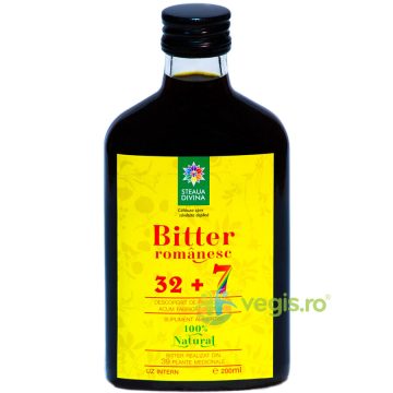 Bitter Romanesc 32+7 Plante Medicinale  200ml
