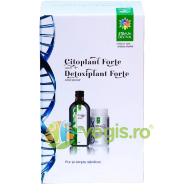 Citoplant Forte 270cps + Detoxifiant Forte Extract Glicerinat 500ml