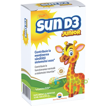 Sun D3 Junior Picaturi 10ml