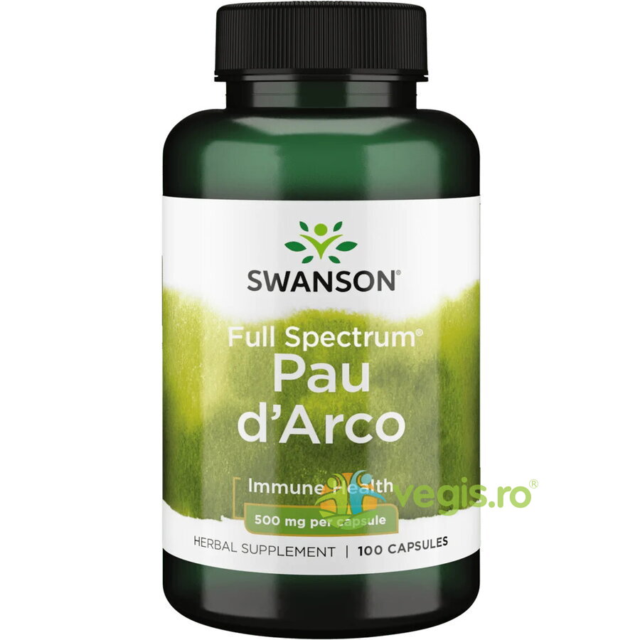 Pau D'Arco Full Spectrum 500mg 100cps