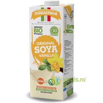 Bautura Vegetala din Soia Integrala si Vanilie fara Lactoza Ecologica/Bio 1L