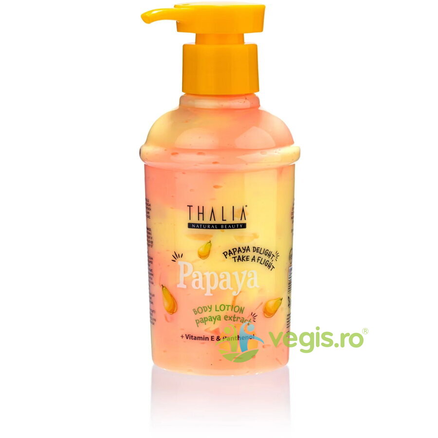 Lotiune de Corp cu Extract de Papaya + Vitamina E + Pantenol Papaya Delight Take a Flight 250ml