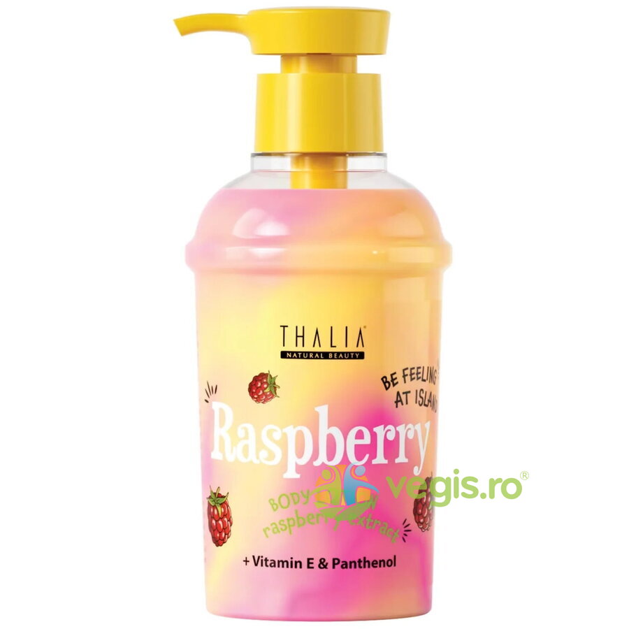 Lotiune de Corp cu Extract de Zmeura + Vitamina E + Pantenol Be Feeling at Island 250ml