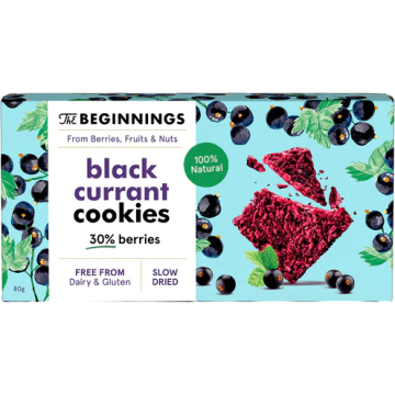 Cookies cu Coacaze Negre fara Gluten 80g