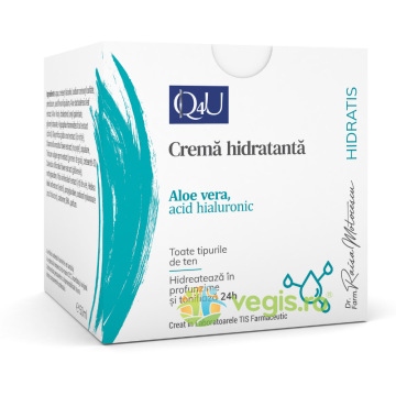 Crema Hidratanta cu Aloe Vera si Acid Hialuronic 50ml