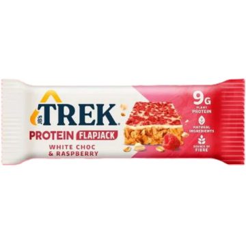 Baton Proteic cu Ciocolata Alba si Zmeura 50g