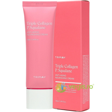 Crema Anti-Aging Hranitoare pentru Fata Triple Collagen P.Squalane 50ml