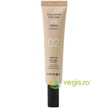 Crema Coloranta BB Cream SPF40 PA++ Full Cover 3-in-1 Max Medium 30ml