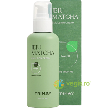 Crema Tip Emulsie cu pH Scazut si Efect Calmant Jeju Matcha 150ml