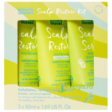 Set Antimatreata Travel Size Scalp Restore Kit 3x50ml