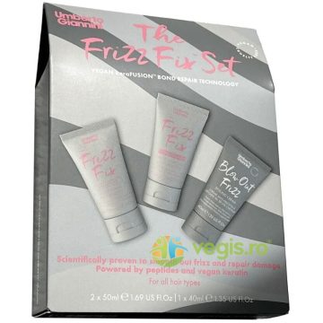 Set pentru Par cu Efect Antistatic Travel Size The Frizz Fix 50ml+50ml+40ml