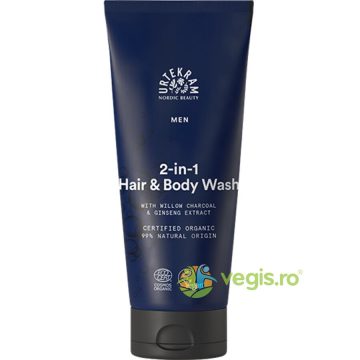 Gel de Dus 2in1 pentru Barbati pentru Par si Corp Bio 200ml