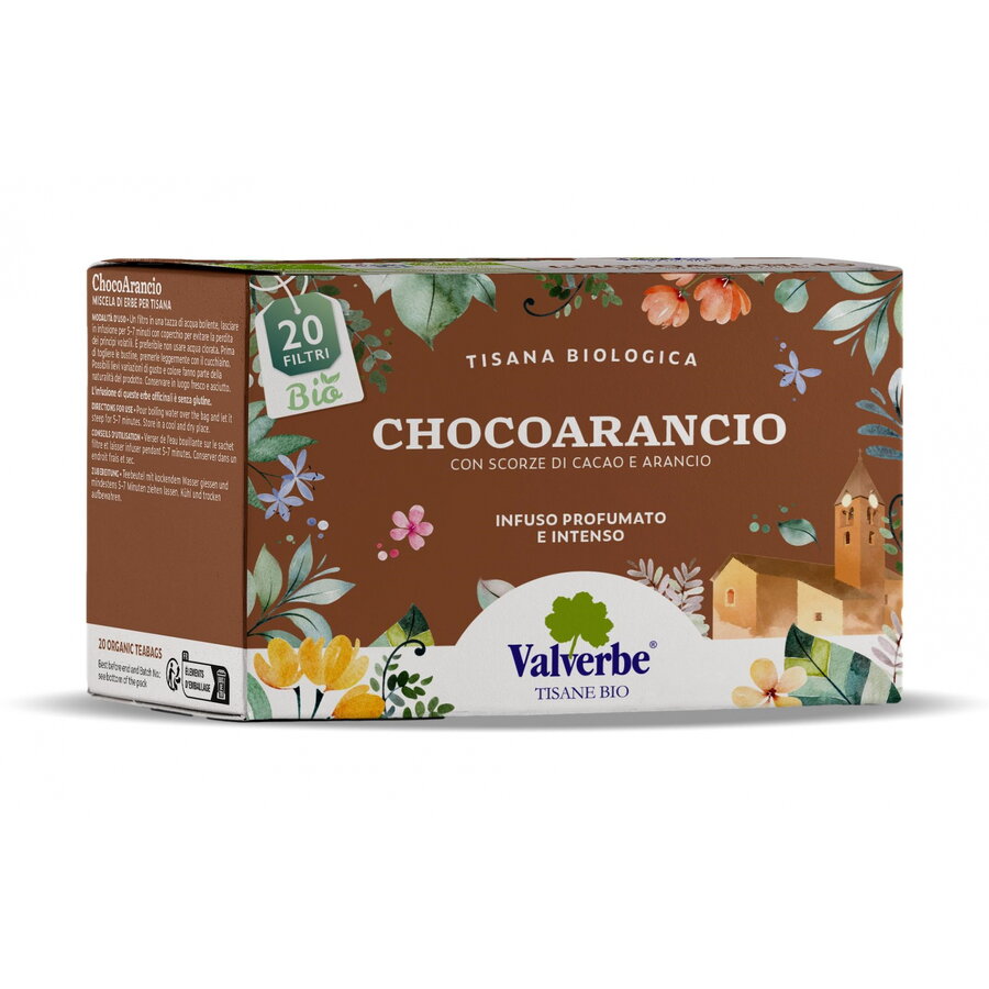 Ceai cu Portocale si Ciocolata Ecologic/Bio 20dz