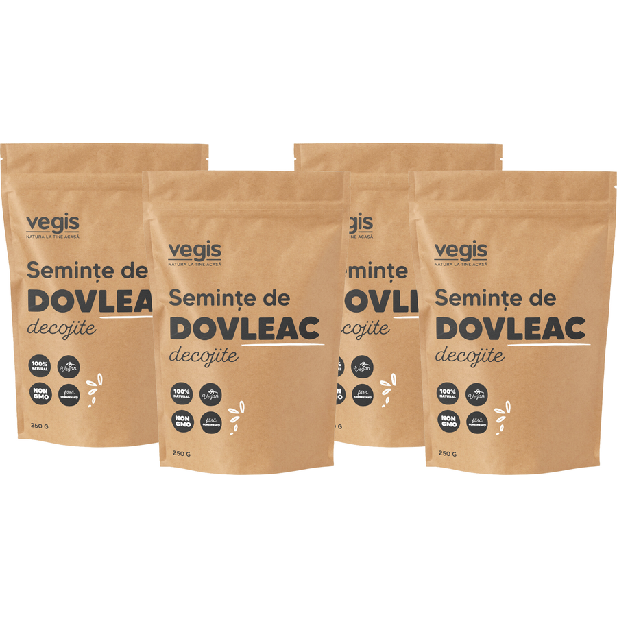 Pachet Seminte de Dovleac Decojite 1kg (4 x 250g)