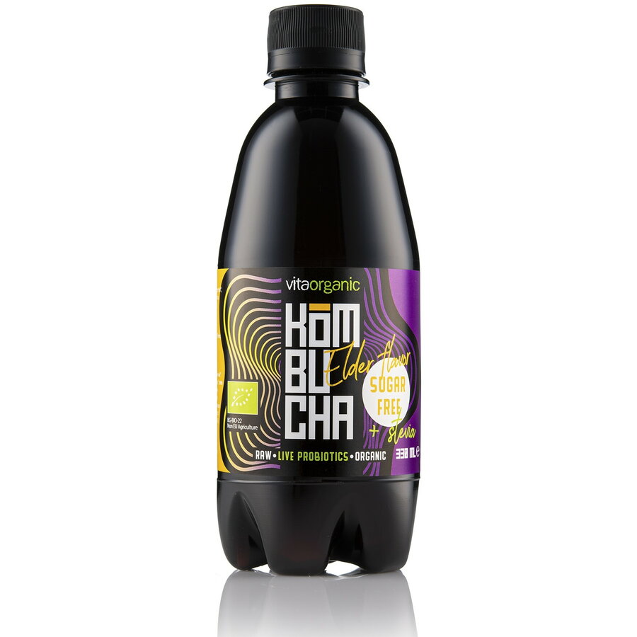 Kombucha cu Soc Indulcita cu Stevie Ecologica/Bio 330ml