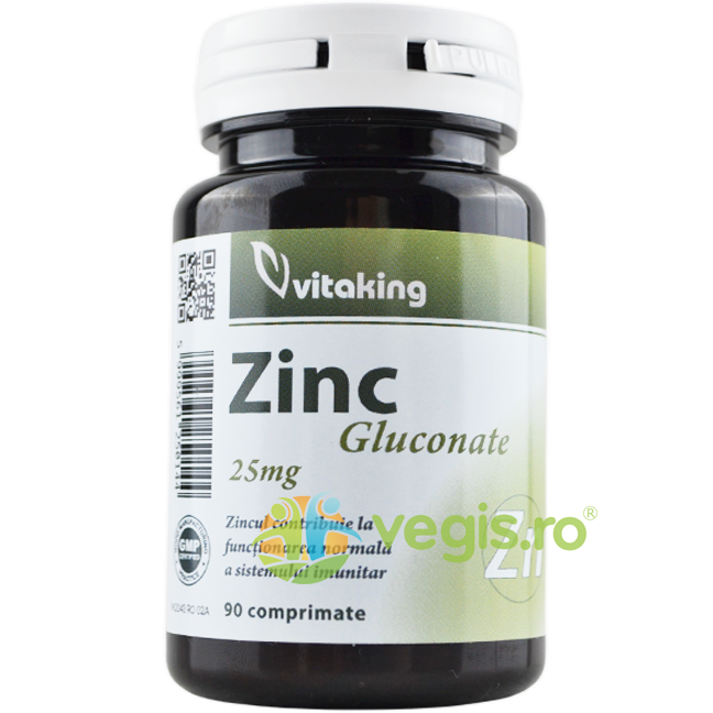 Gluconat de Zinc 25mg 90tb