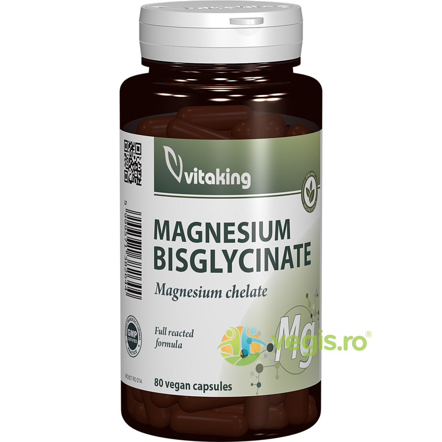 Magnesium Bisglycinate 80cps vegetale
