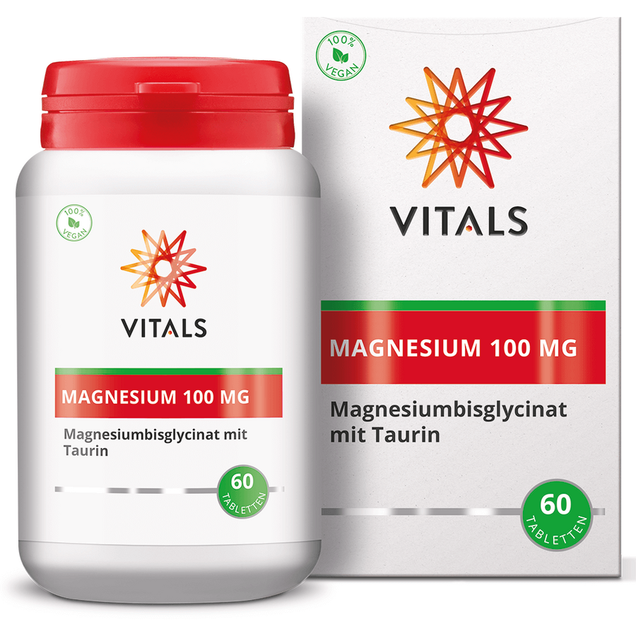 Magneziu Bisglicinat cu Taurina 100mg 60cpr