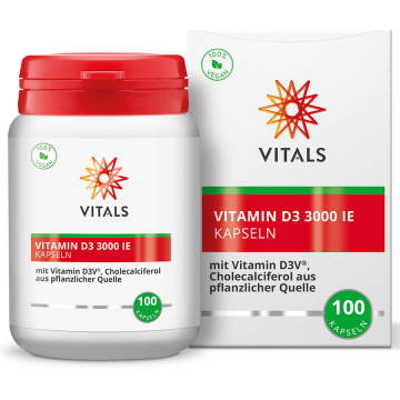 Vitamina D3 Vegana 3000UI 100cps