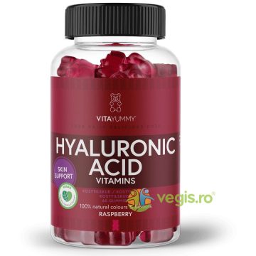 Acid Hialuronic si Niacina Ursuleti Gumati Aroma de Zmeura 60 jeleuri
