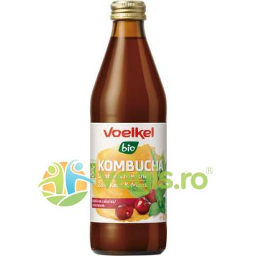 Bautura Kombucha cu Visine si Menta Ecologica/Bio 330ml