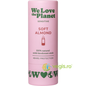 Deodorant Natural Stick Sensitive Soft Almond 40g