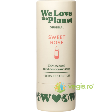 Deodorant Natural Stick Sweet Rose 40g