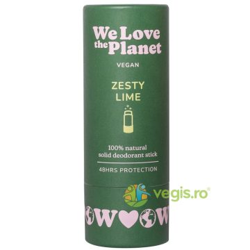 Deodorant Natural Stick Vegan Zesty Lime 40g