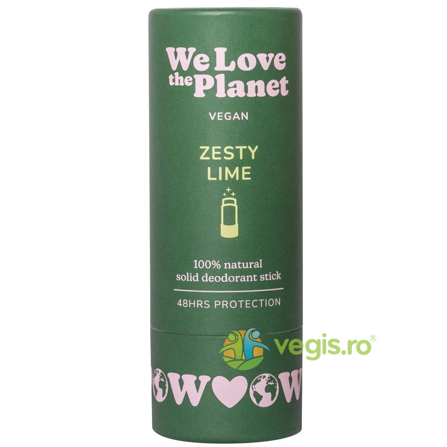 Deodorant Natural Stick Vegan Zesty Lime 40g