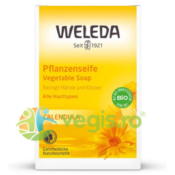 Sapun Vegetal cu Extract de Galbenele 100g