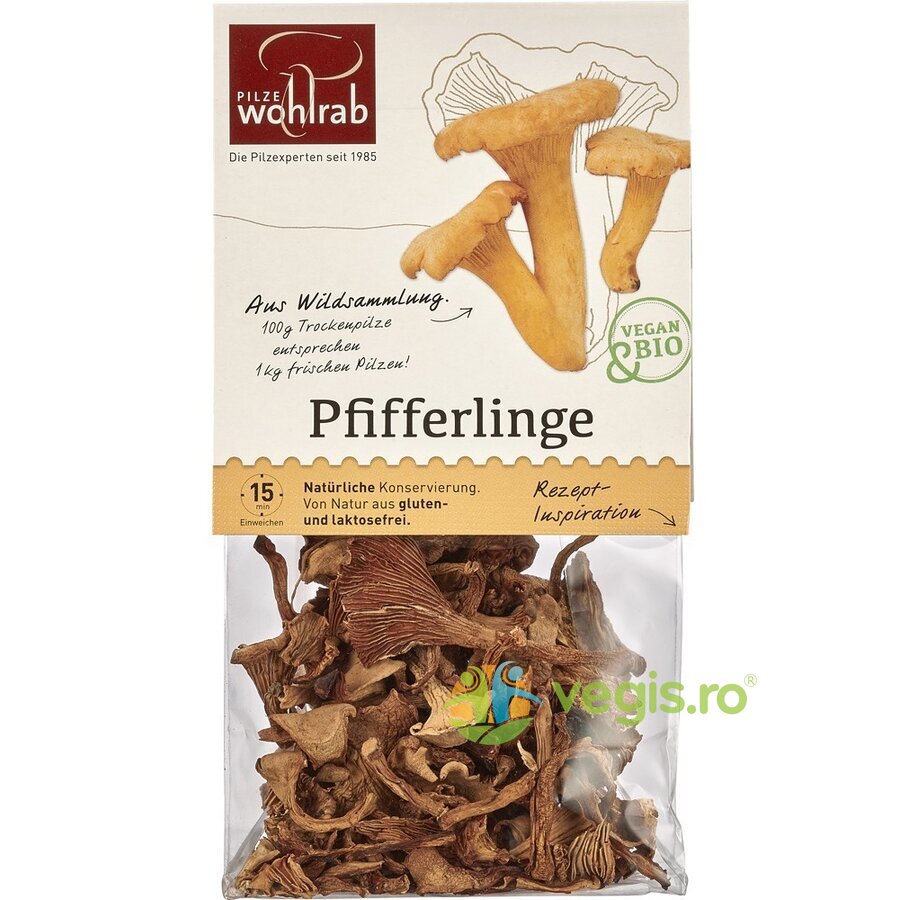 Ciuperci Galbiori Deshidratati Ecologici/Bio 20g