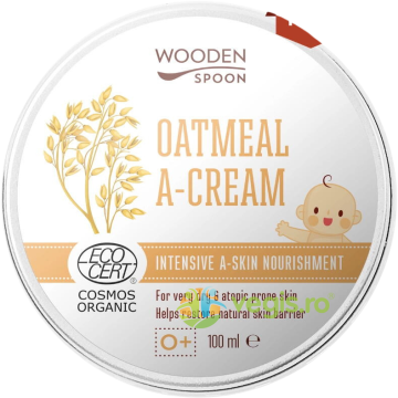 Crema Calmanta pentru Copii si Bebelusi cu Ovaz Coloidal Bio 100ml