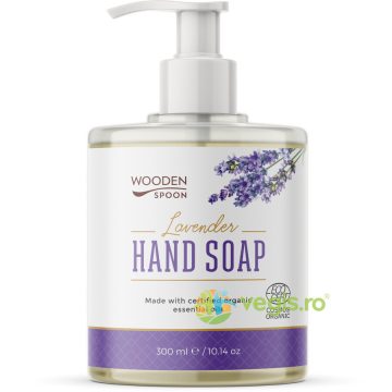 Sapun Lichid pentru Maini cu Lavanda Bio 300ml
