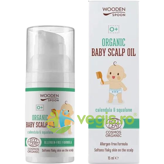 Ulei pentru Scalpul Bebelusilor Bio 15ml