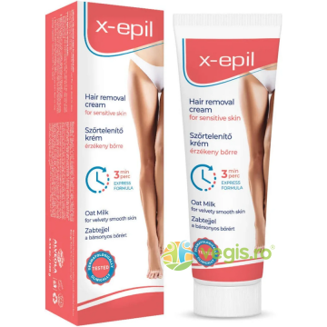 Crema Depilatoare cu Lapte de Ovaz 100g