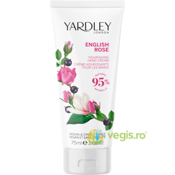 Crema de Maini cu Parfum de Trandafir Englezesc English Rose 75ml